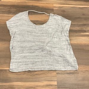 Express open back shirt